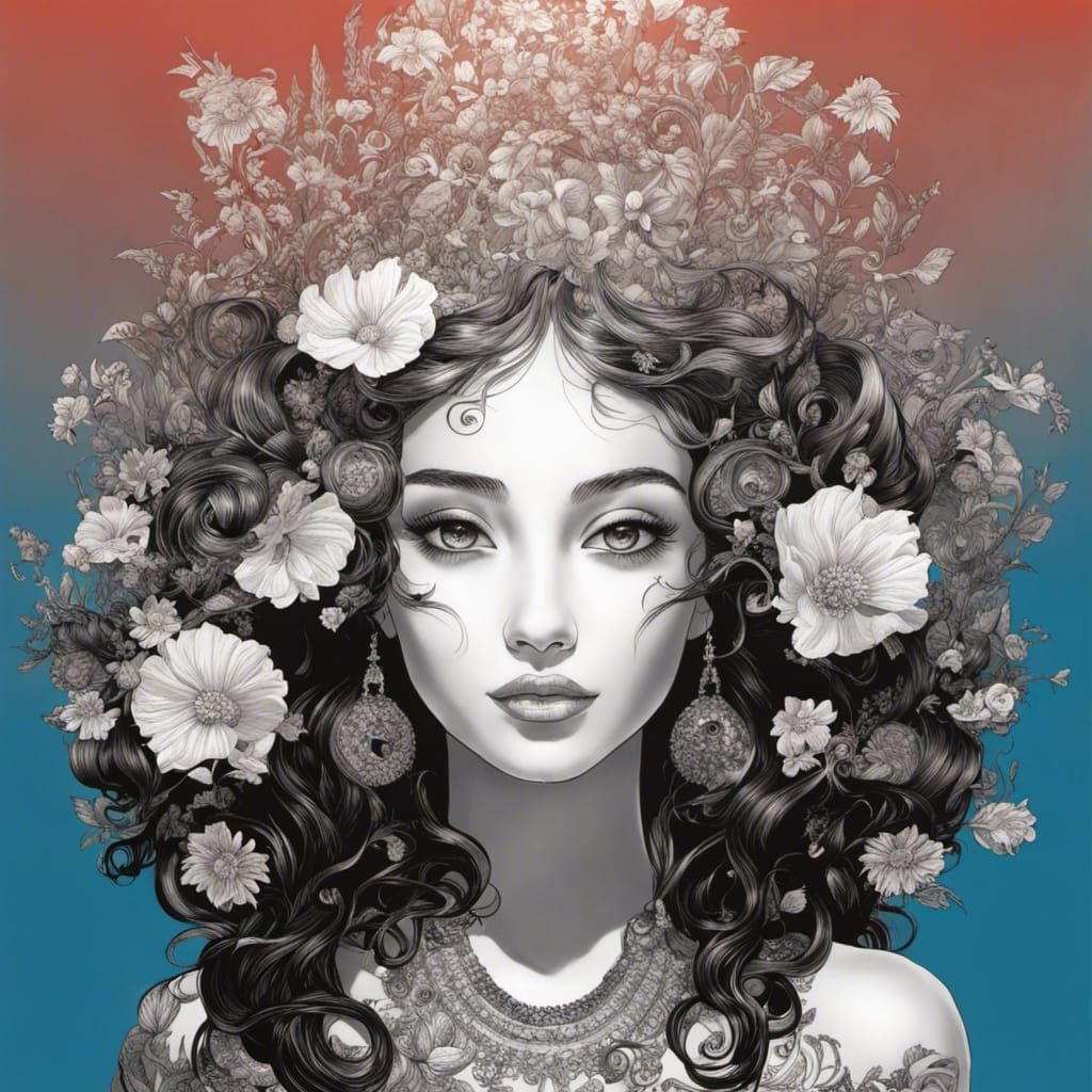 black & white portrait no name!