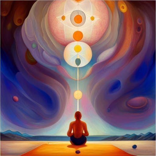 Deep dive into meditation: a very old description of the meditative state of the soul.