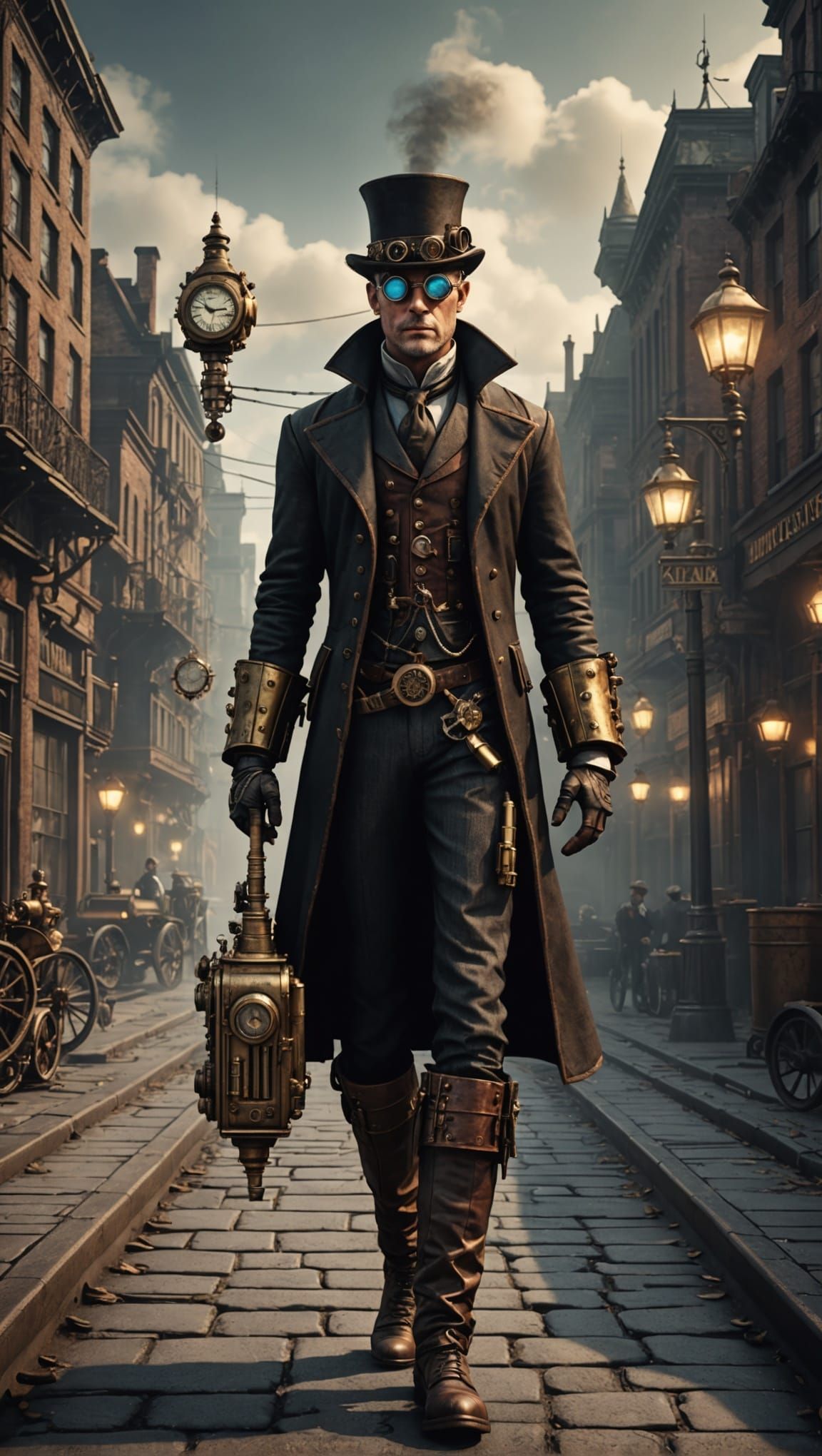 Steampunk Urban Legends in 3D
