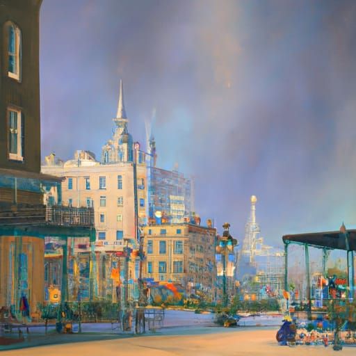 New Orleans: Oil Painting by James Gurney