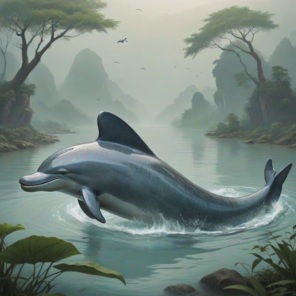 Endangered Chinese River Dolphin Thrives in Yangtze River Ec...