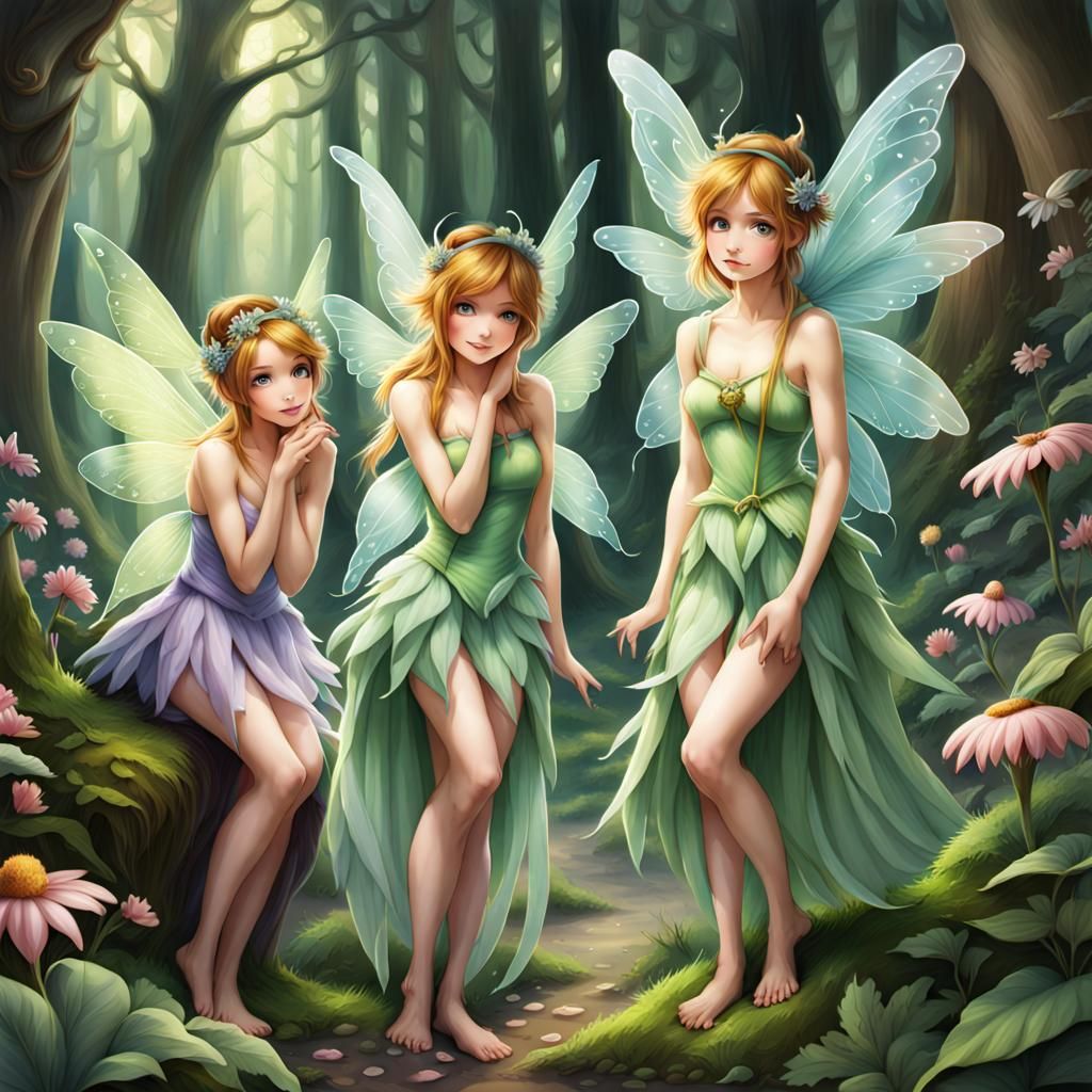 typically regular fairies