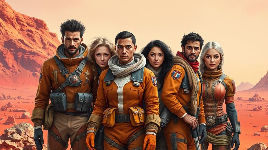 hello ai, show me the people in 50000 and theyre
life on Mar...