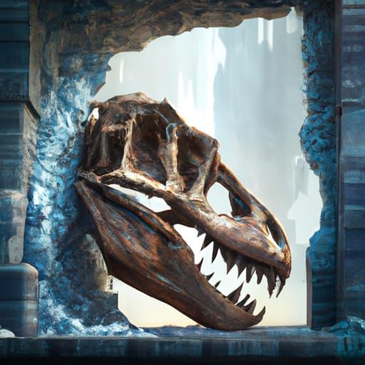 Dinosaurs in the walls?