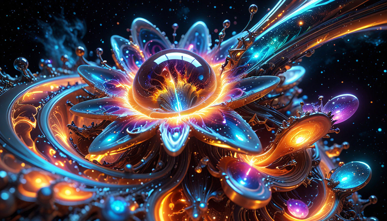 Surreal Cosmic Portraits of Iridescent Star Clusters in Vibr...