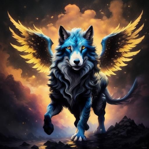 Demon Dragons and Riders in Dark Fantasy Art