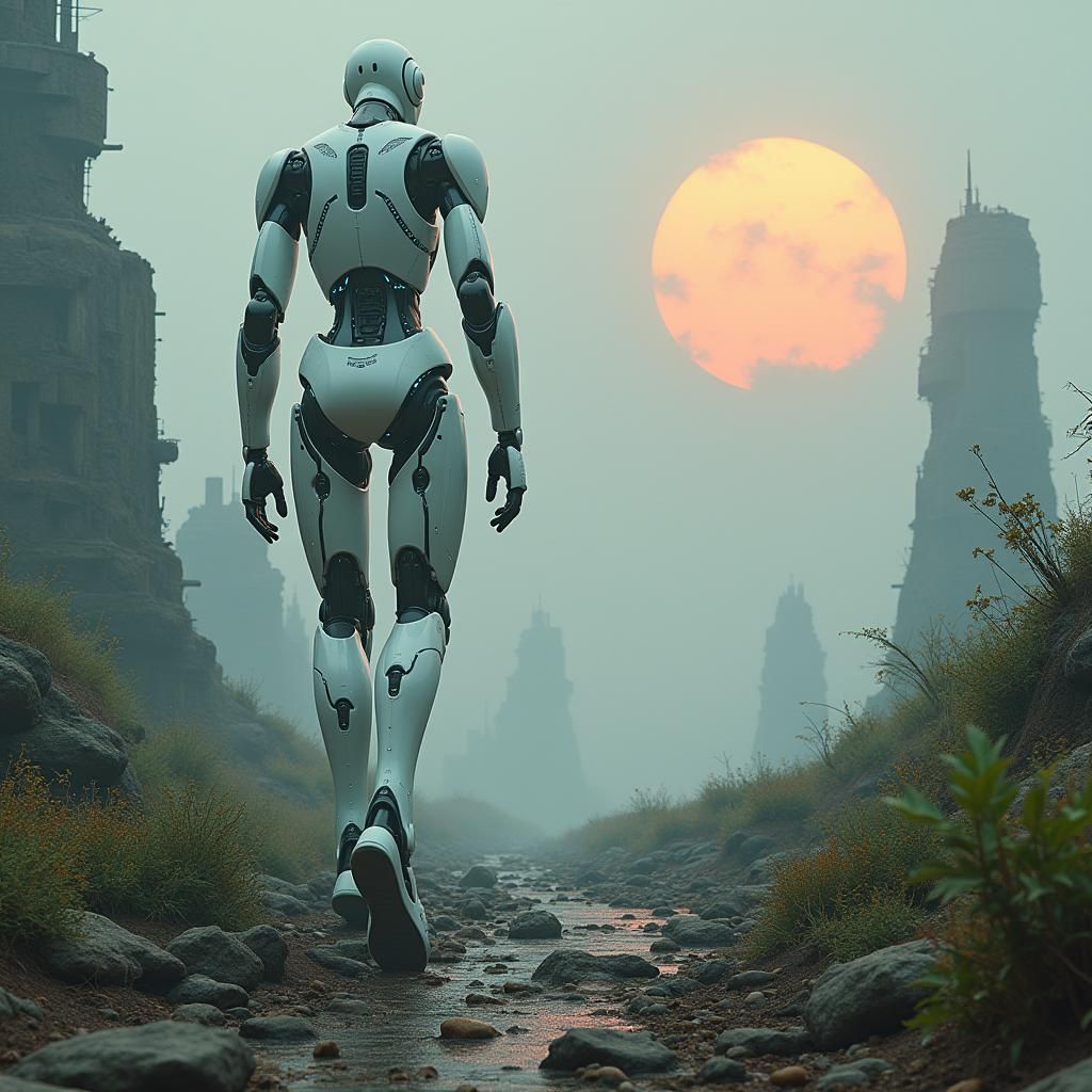 Cyborg Leg Emerges in Post-Apocalyptic World