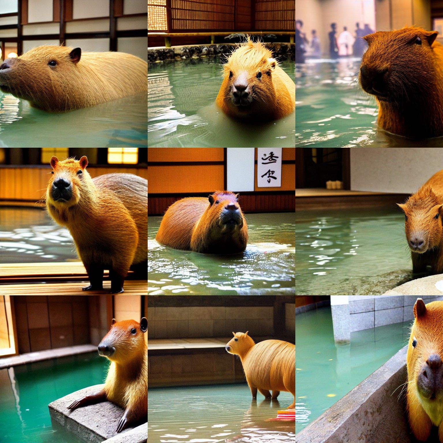 Capybara Relaxation: Onsen with Yuzu