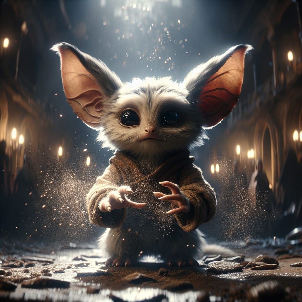 Gizmo from the movie Gremlins