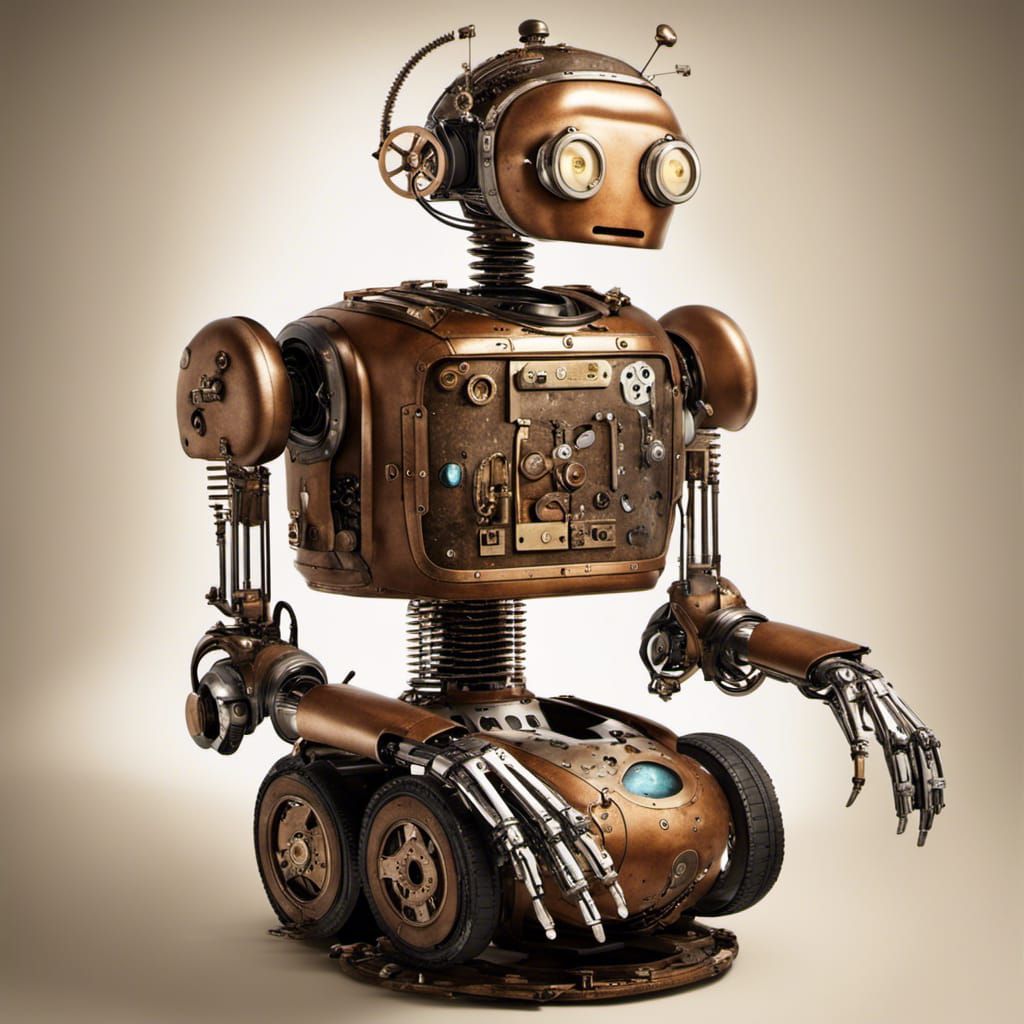 Steampunk Robot Nursemaid and the Three Laws
