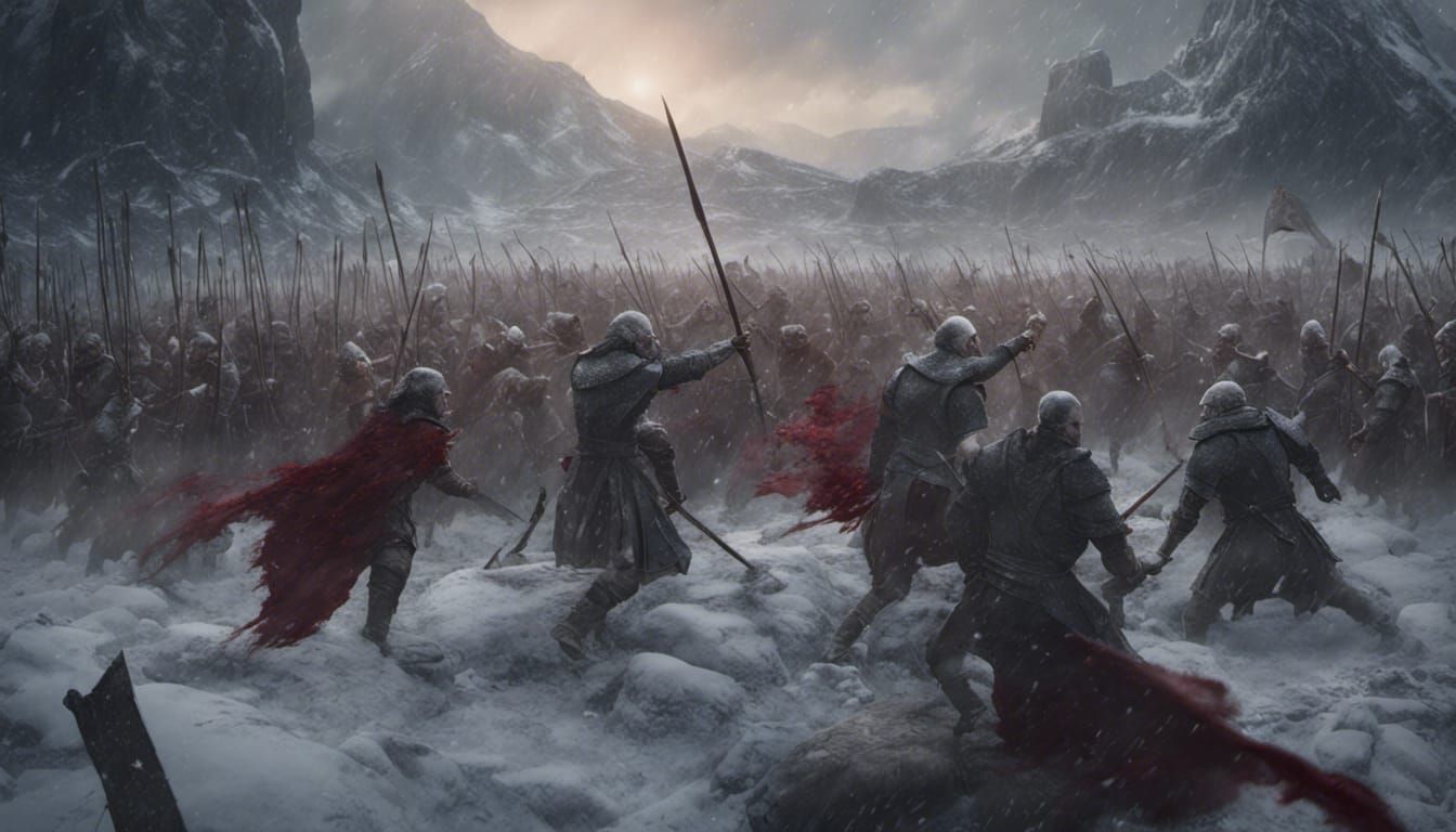 Game of Thrones Battle in the Snow