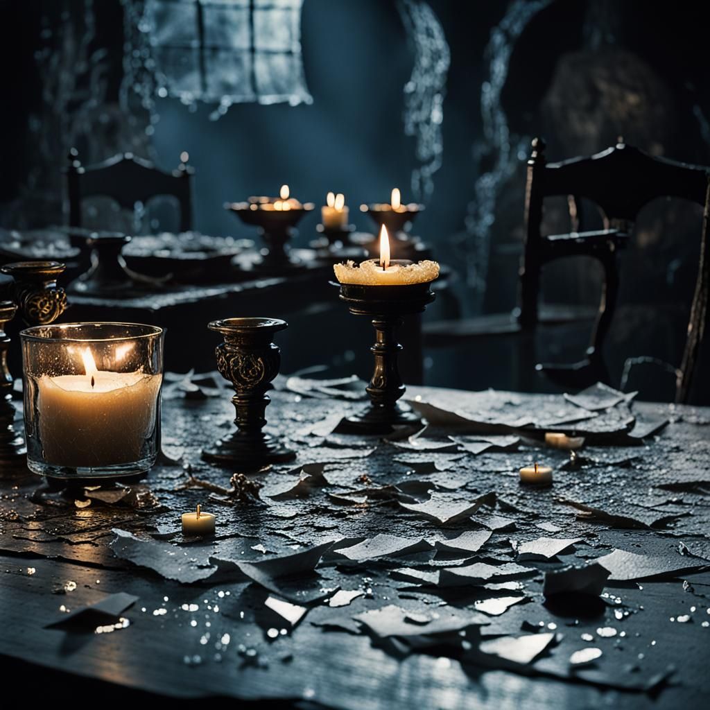 Surreal Broken Contract in Mystical Realm