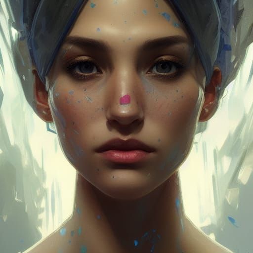 Hyperdetailed Portrait with Dynamic Lighting