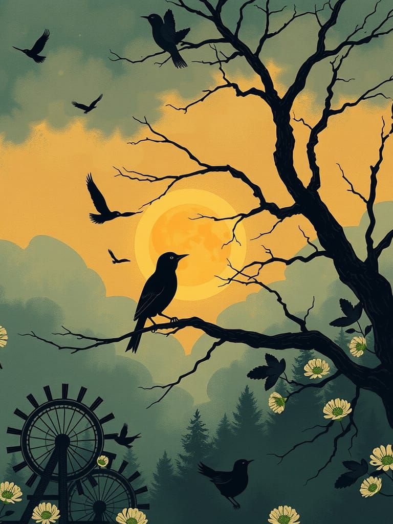 Feelings to Tell You I Remember a Little Brassbellbird Over-...