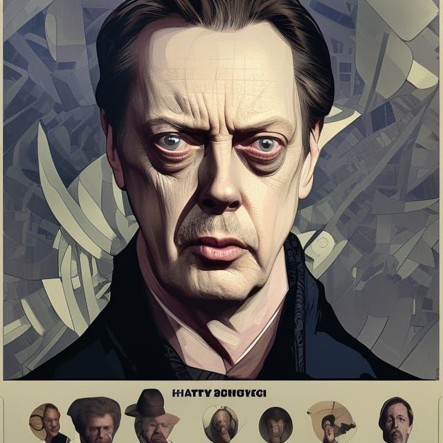 Steve Buscemi as Sci-Fi Harry Callahan