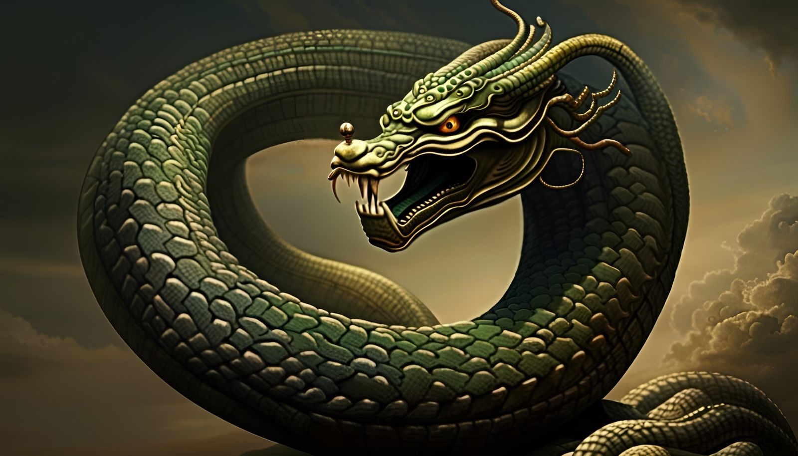 Mythical Naga: Serpent Divinity in Asian Religions