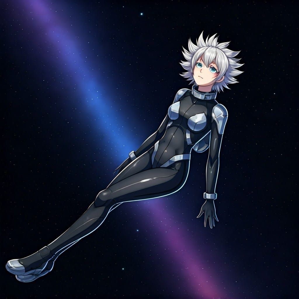 Anime Girl in Space Suit, Yoshitoshi ABe Style