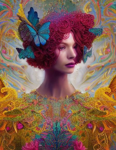 Mysterious Self-Awareness Paradox in Magic Realism Style