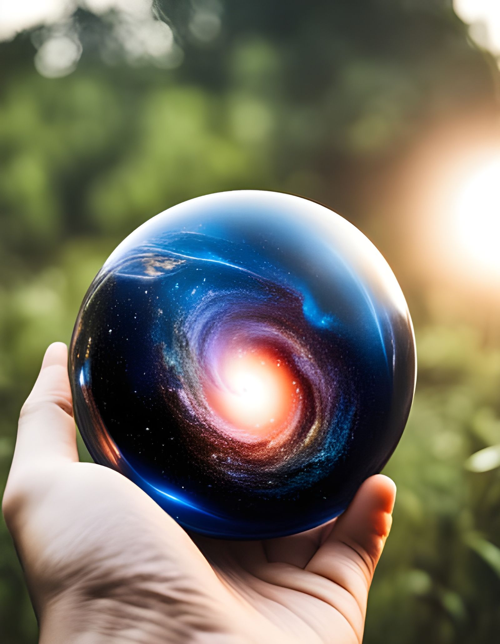 I Hold the Universe in the Palm of My Hand