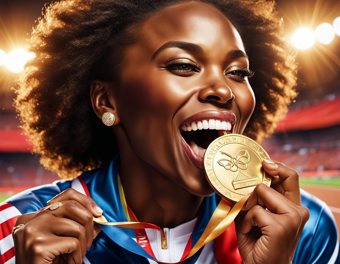 Triumphant Gold: Diamond Grills and Olympic Victory