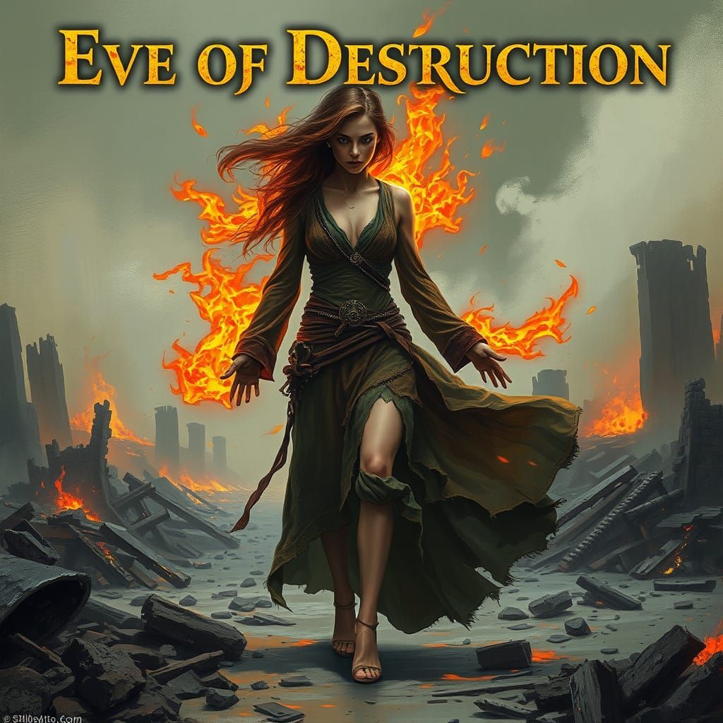 Movie poster. "Eve of Destruction".
