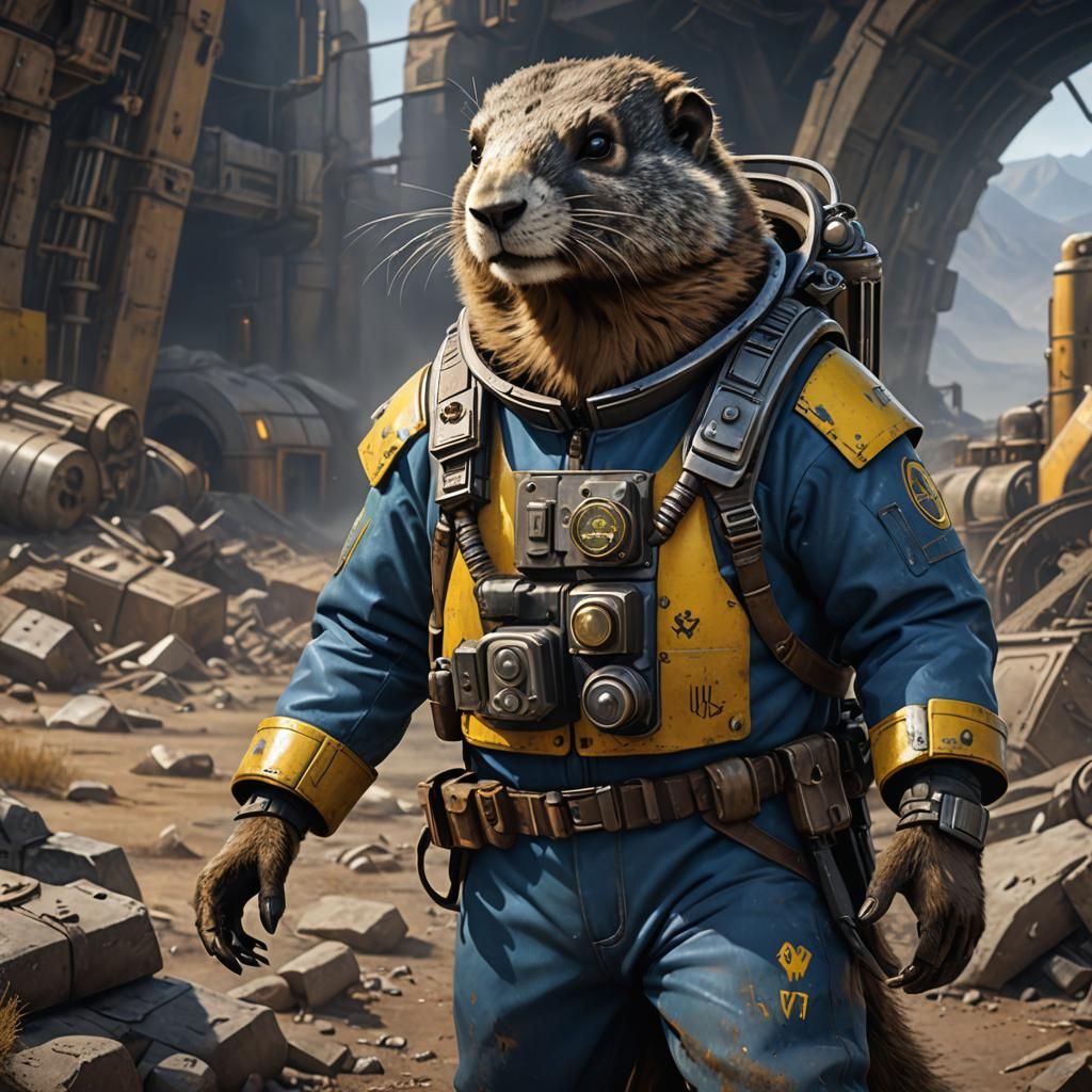 Marmot Fallout Vault Dweller