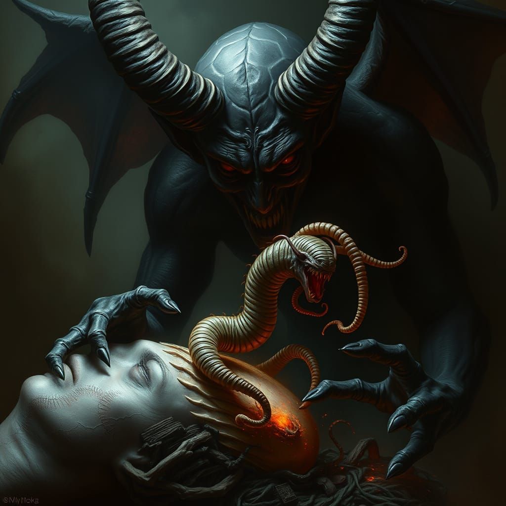 The Incubus Lays a Dark, Twisted Egg in the Victim's Mind