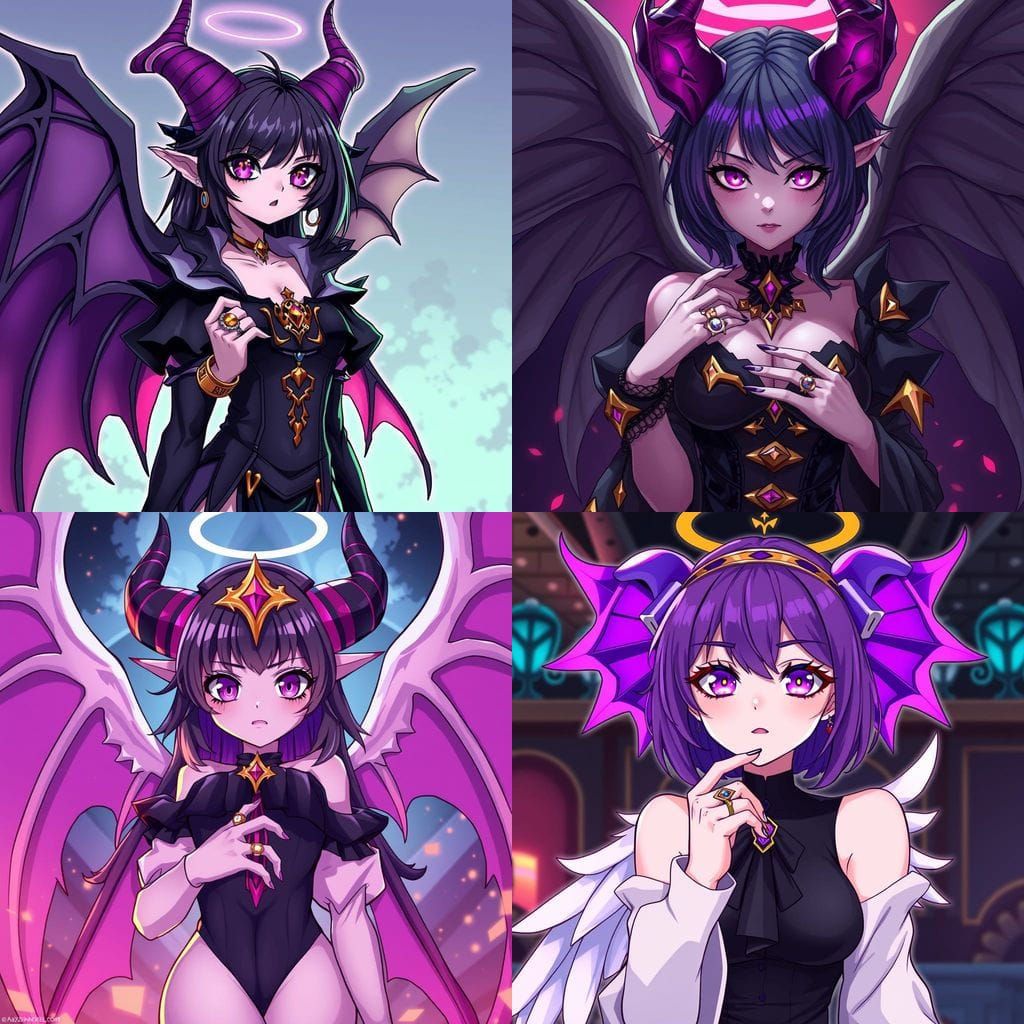 Hazbin Hotel OC: Fallen Angel Sinner Demon