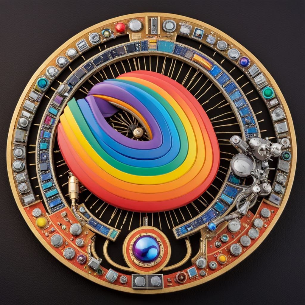 Vibrant Micro-orbital Rainbow Generators in Hyperspace