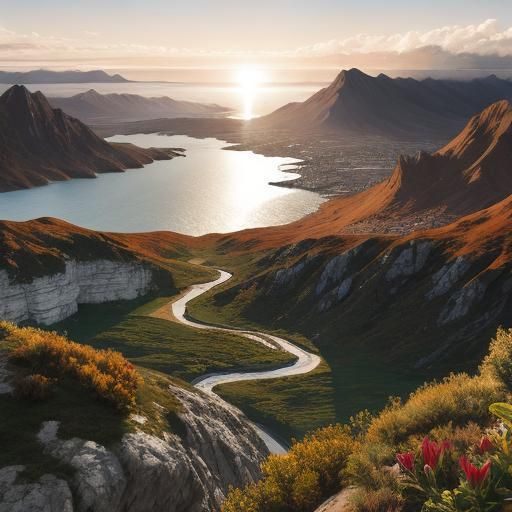 Stylized Ninja Silhouette