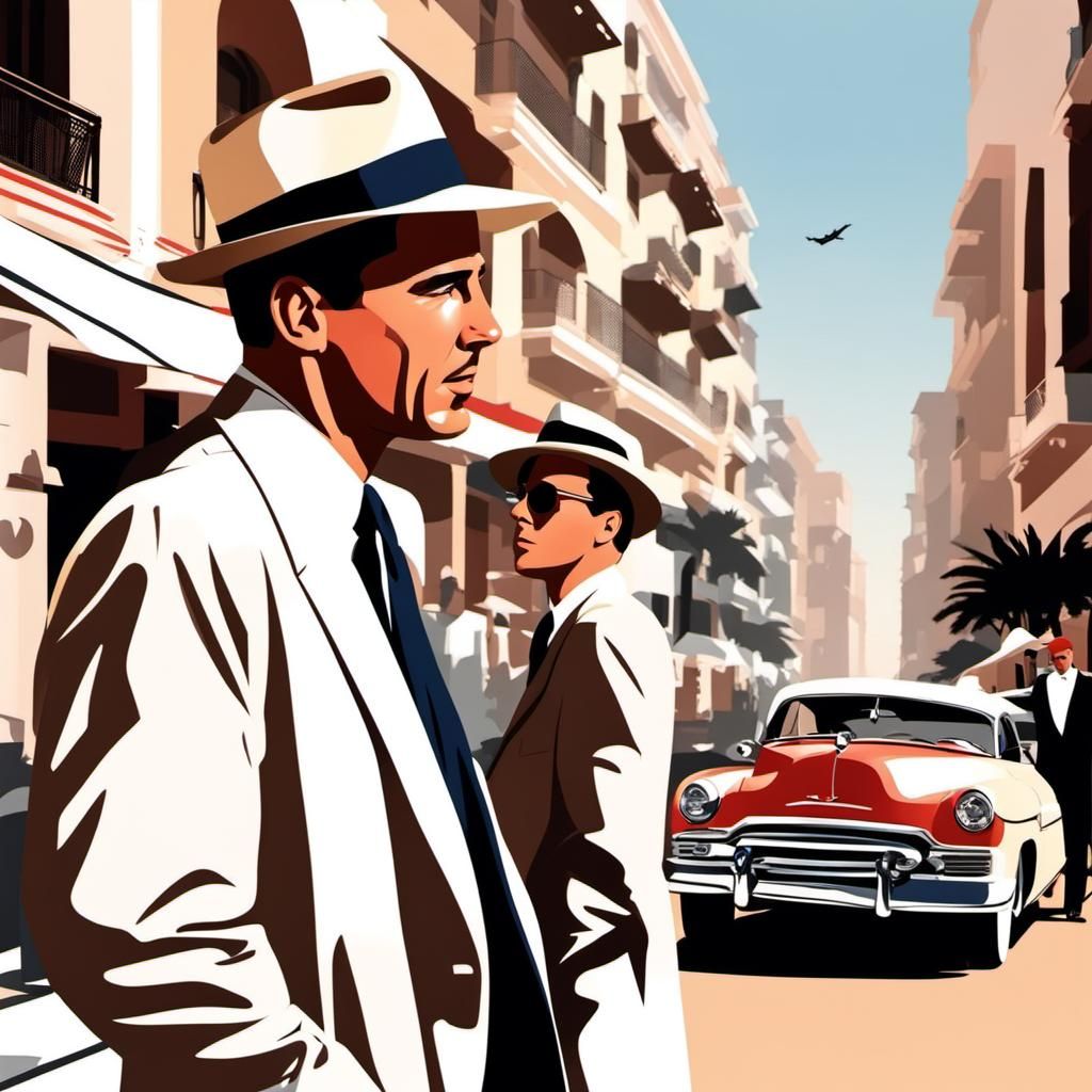 Minimalist Composition Inspired by WLOP