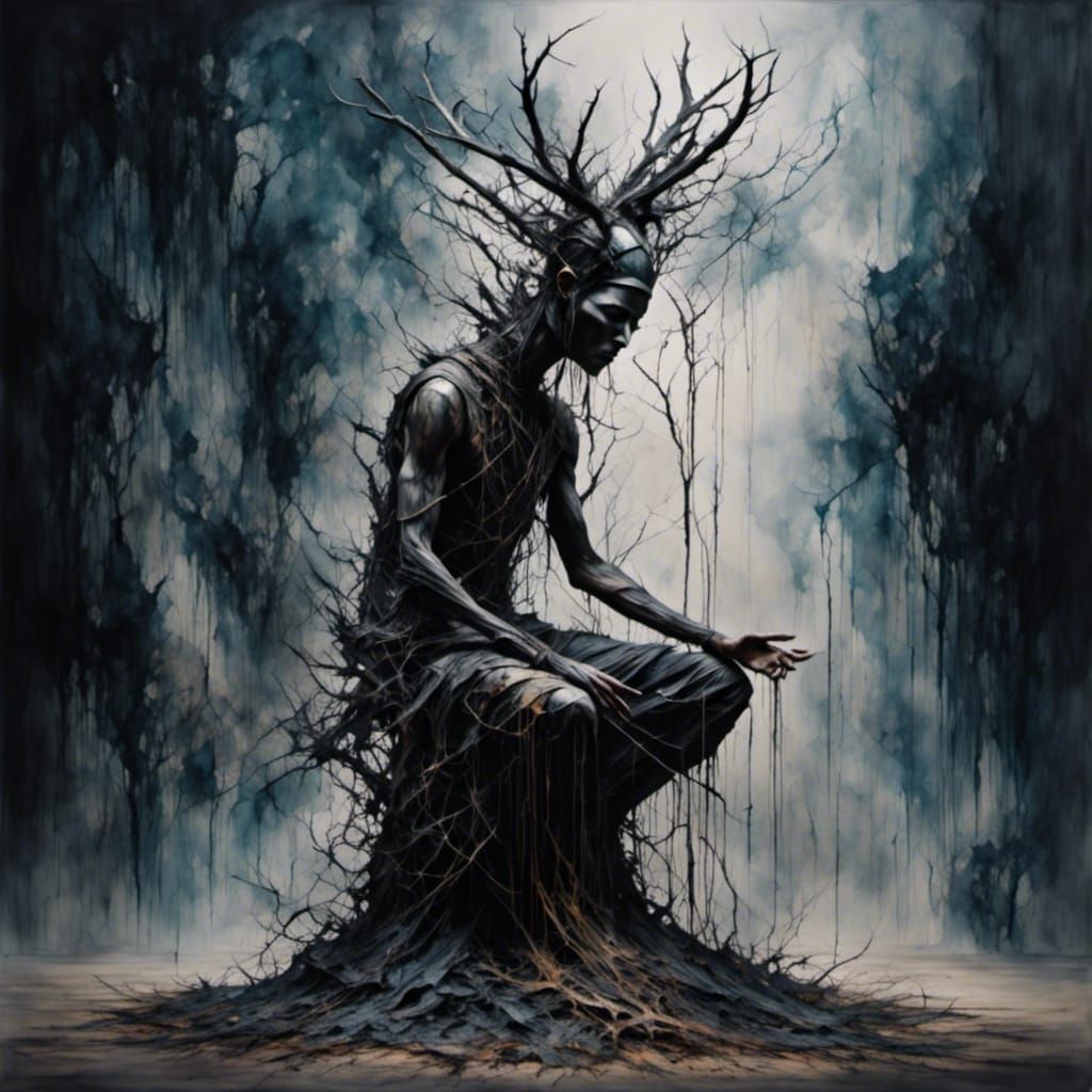 Primitive Shaman Ritual: Forest Spirit