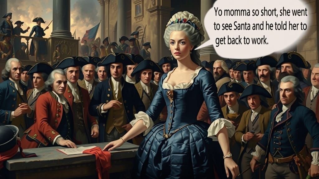 Marie Antoinette Delivers Humorous Insult to Court