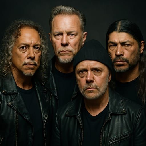 Metallica Band Members Perform in Concert: Unreal Engine 5