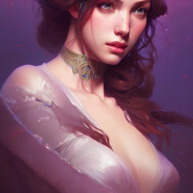 Hyperdetailed Portrait of a Beautiful Princess