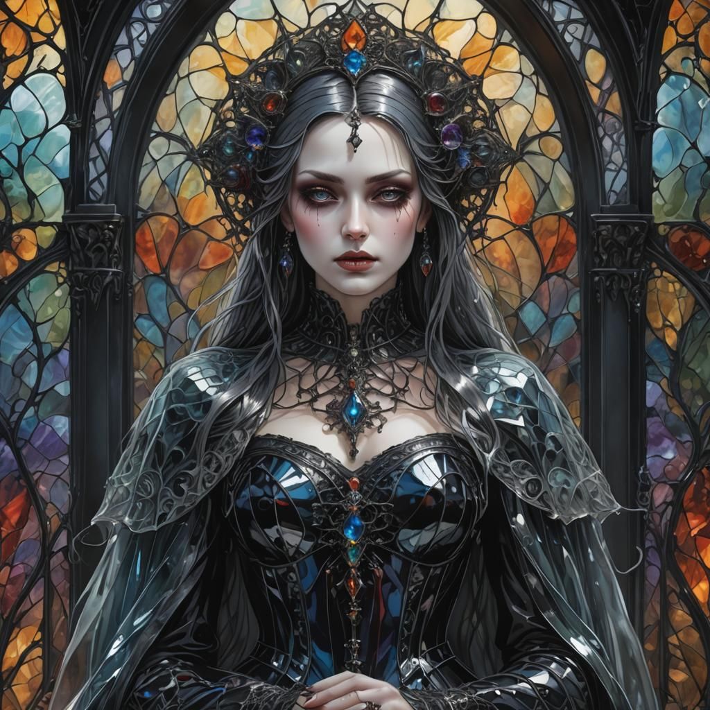 Gothic Glass Goddess