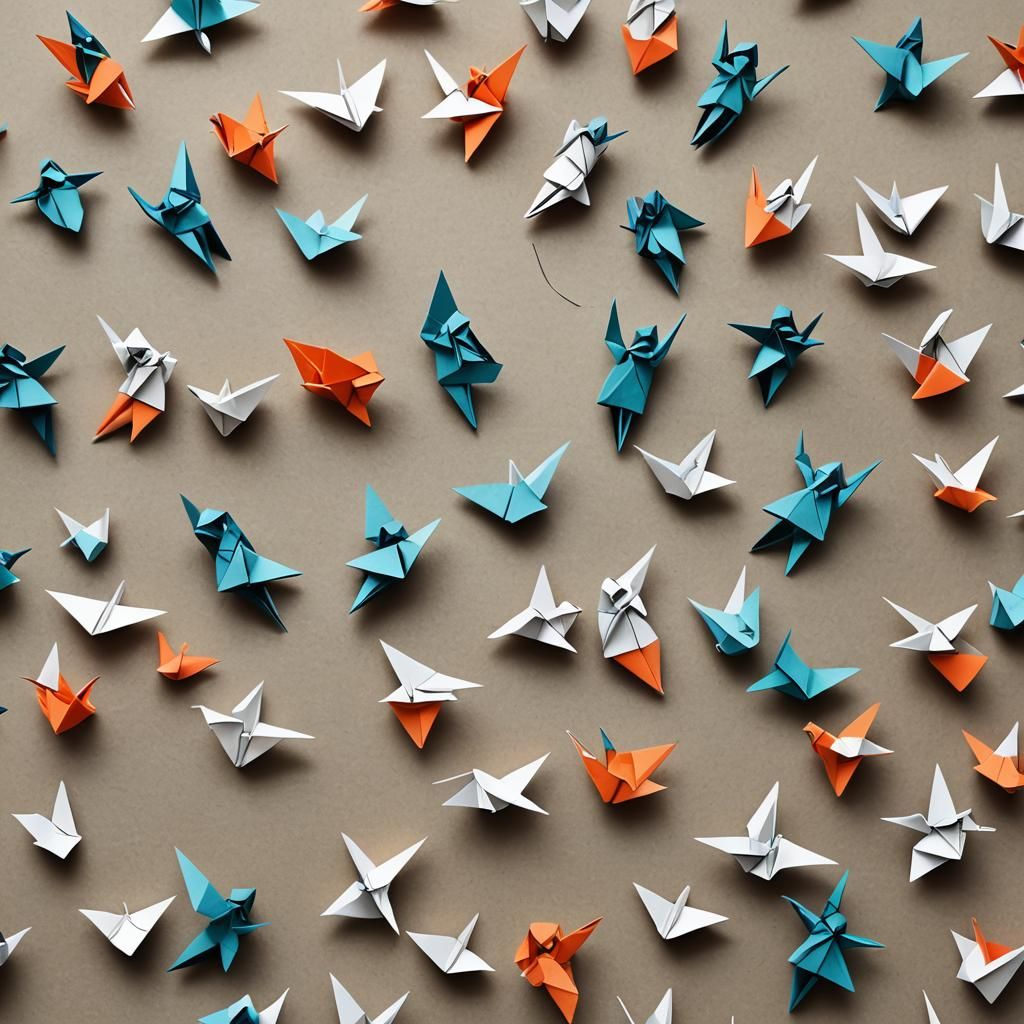Origami Figures Quitting