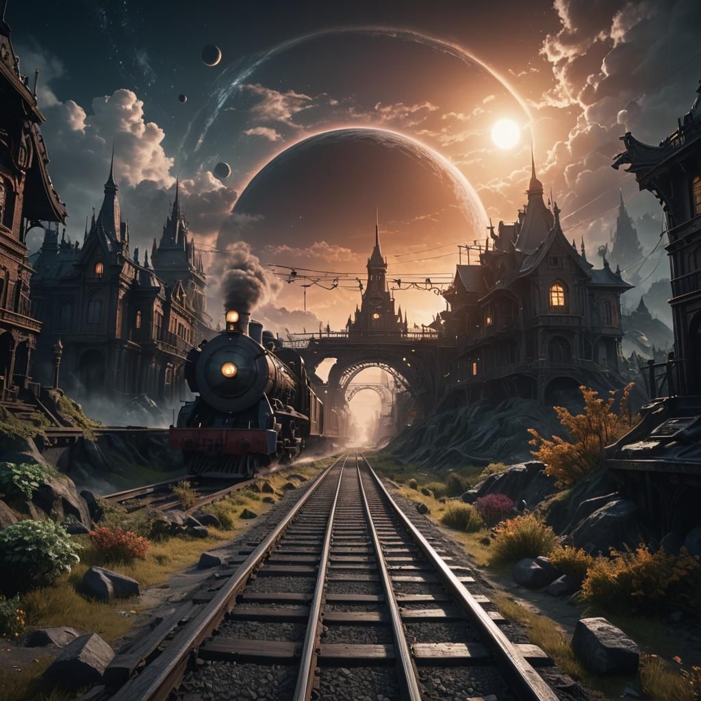 Magical Railway to Parallel Universe