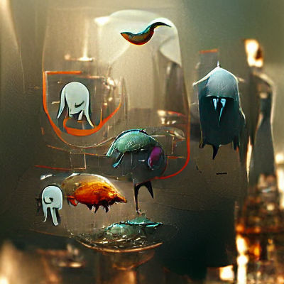 Ethereal Abstract Vortex in Muted Colors