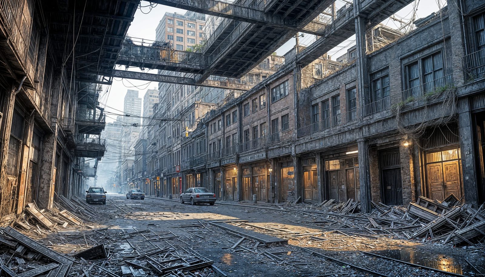 Photograph of Urban Decay and Neglect