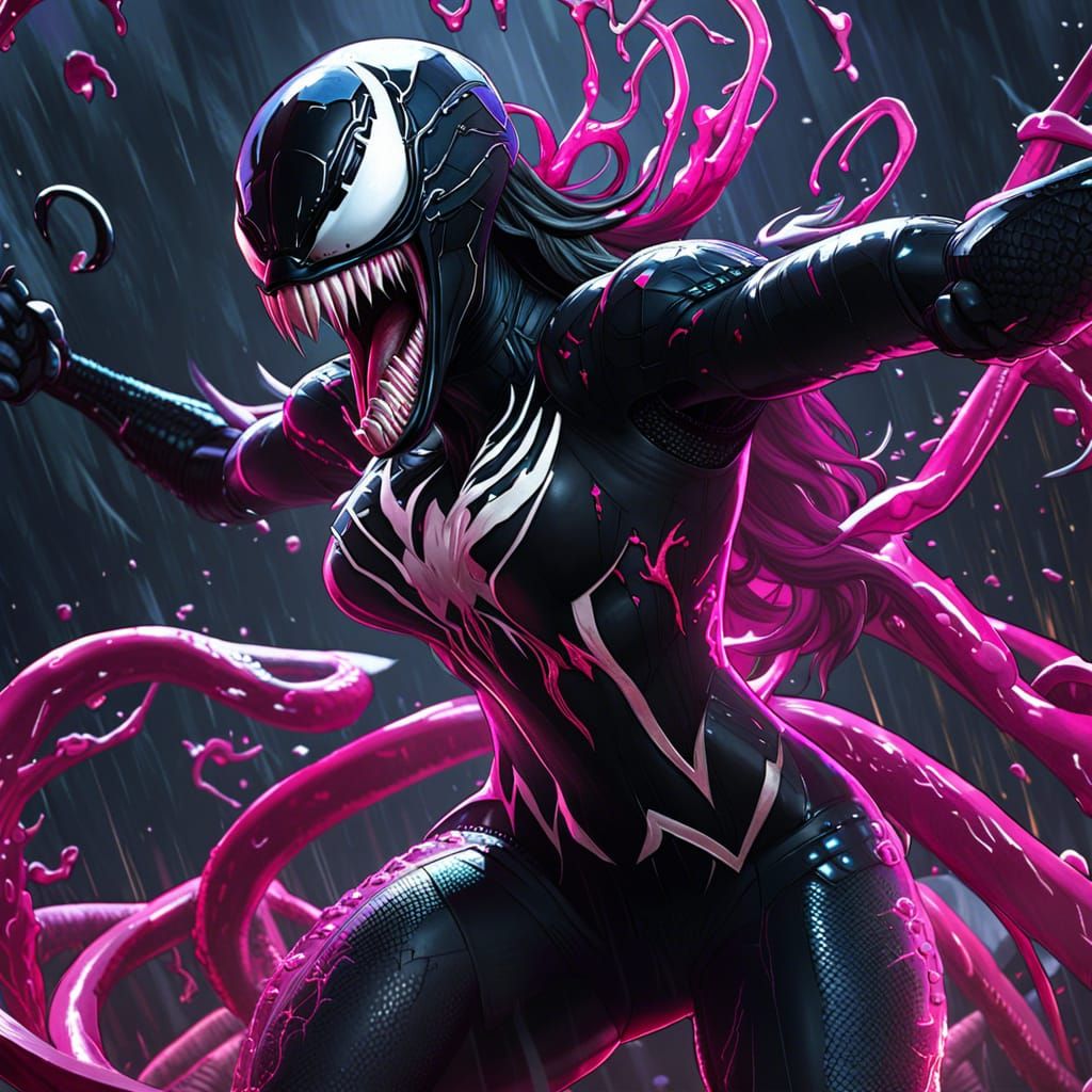She-Venom on the attack