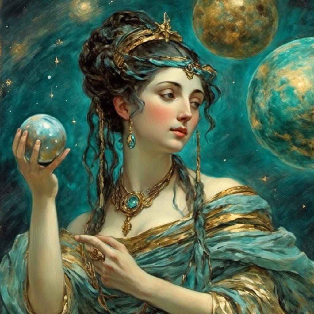 Celestial Beauty Holds the Solar System