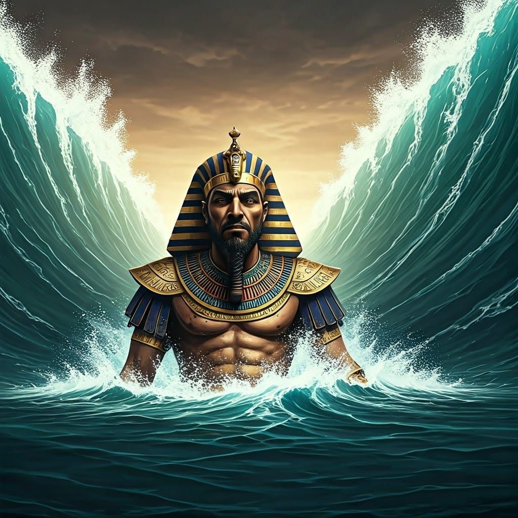 Egyptian Pharaoh Drowns in the Red Sea: A Dramatic Catastrop...