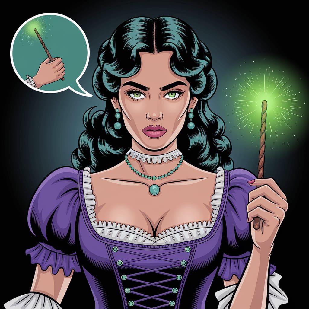 Victorian Woman Controls Minds with Magic