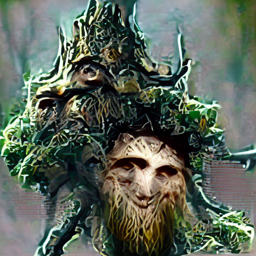 Treebeard Illustration from Lord of the Rings