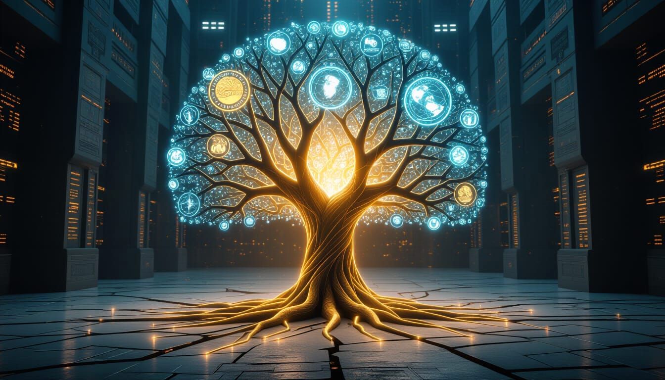Cybernetic Tree of Life Interface