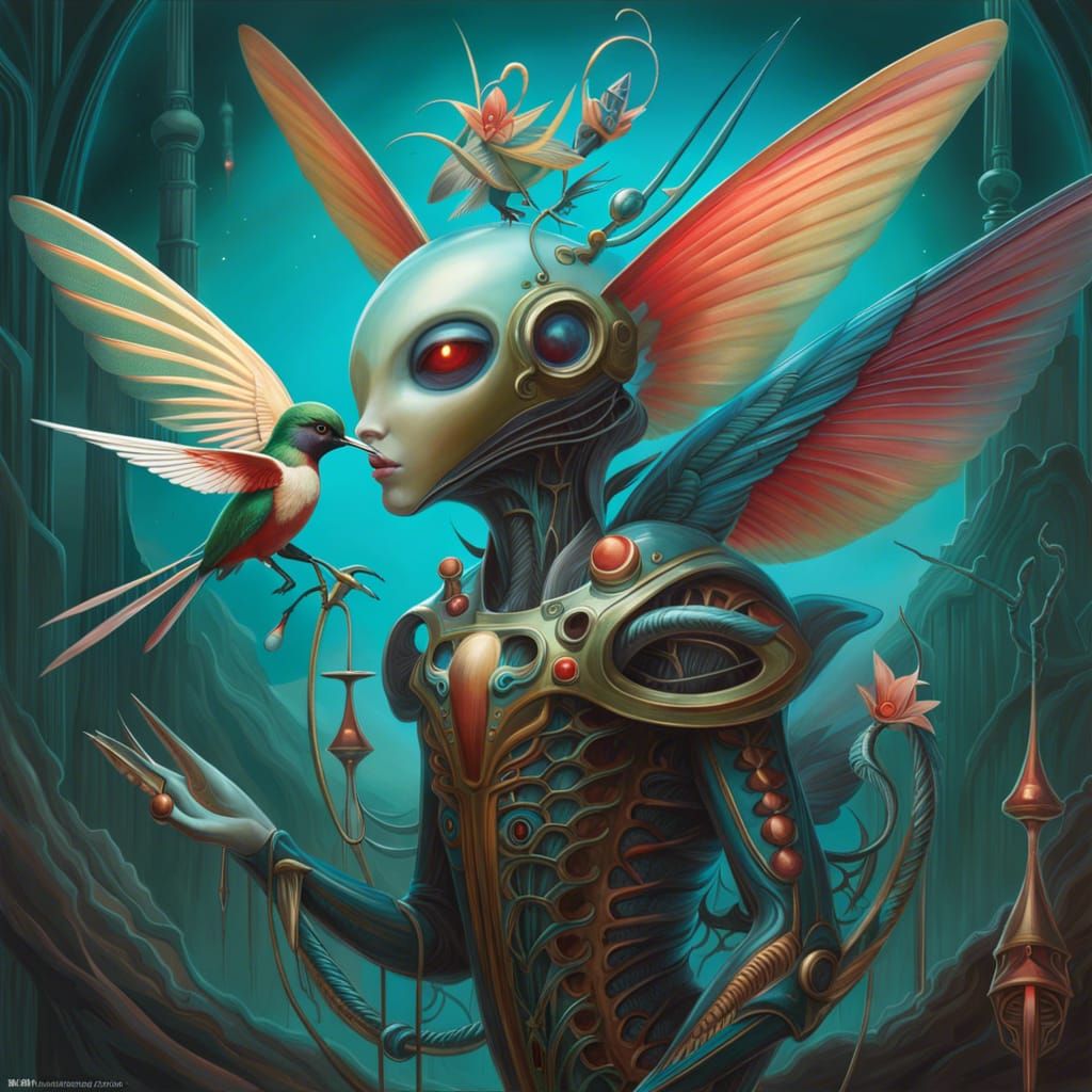 hummingbird alien
