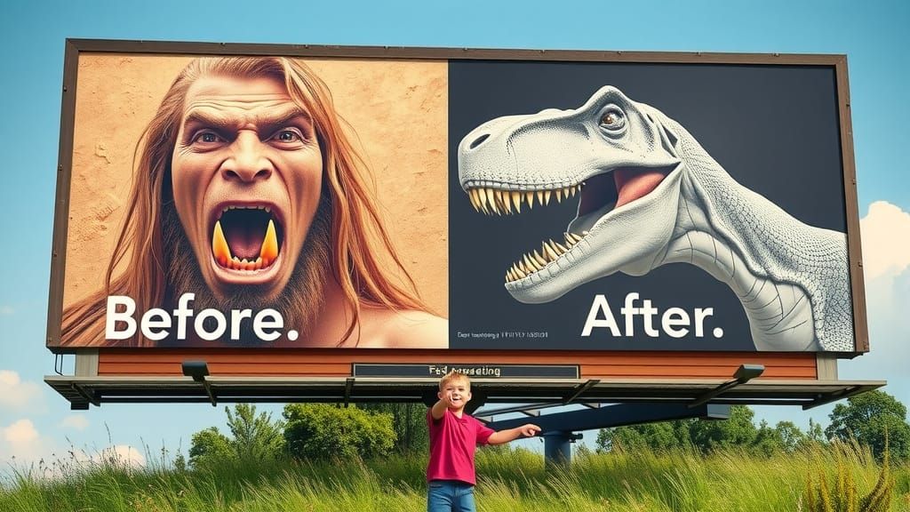 Evolutionary Smile Transformation in a Humorous Meme