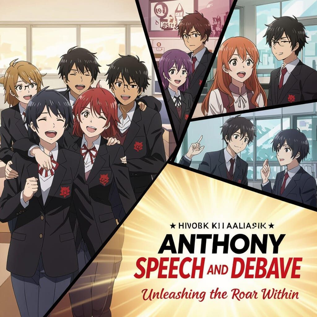 Anime Opening: High School Debate Team's Vibrant Triumph