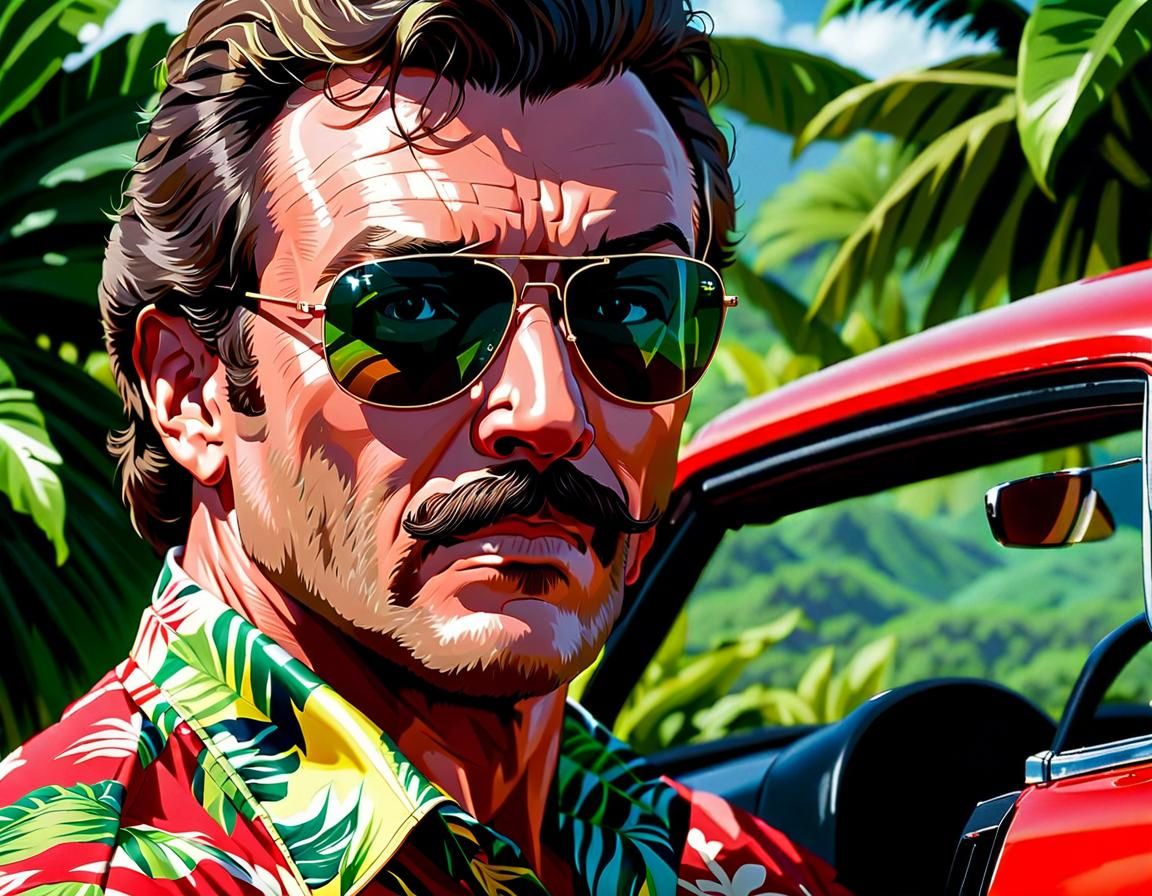 Tom Selleck as Magnum PI